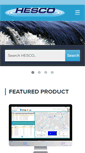 Mobile Screenshot of hesco-mi.com